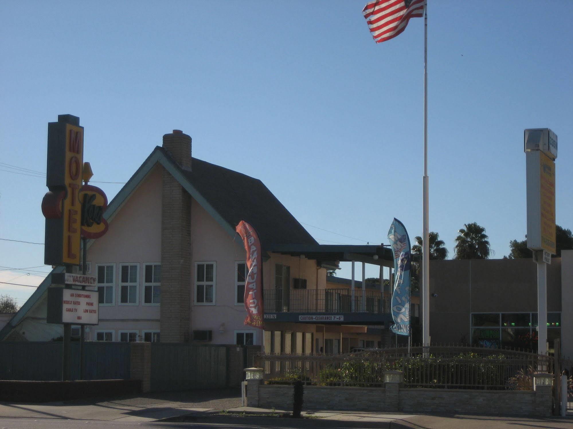Kona Inn Motel Anaheim Exterior foto